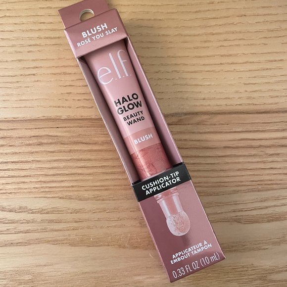 ELF Makeup Elf Cosmetics Halo Glow Beauty Wand Blush Rose You Slay